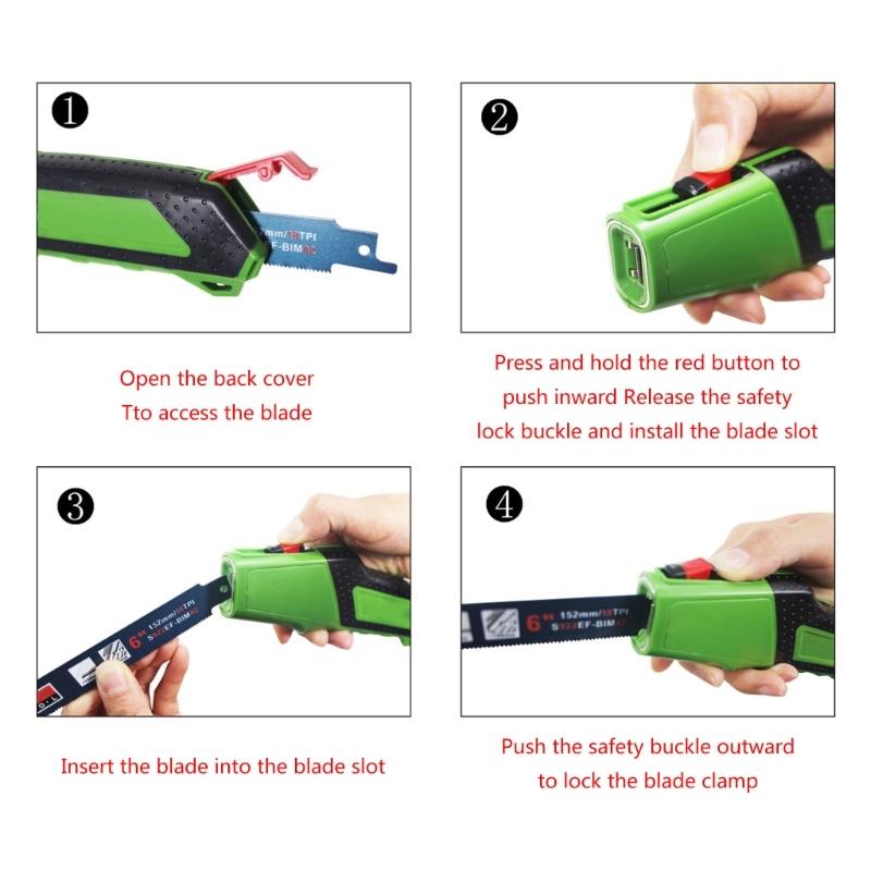 Εργαλείο χειρός αντοχής παλινδρομικού κόφτη πριονιού υψηλής ποιότητας για λάτρεις της οικογένειας DIY, ξυλουργός,