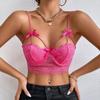 Nová, krajkou zavinutá sexy košilka slim Fit s rybí kostí bez zad