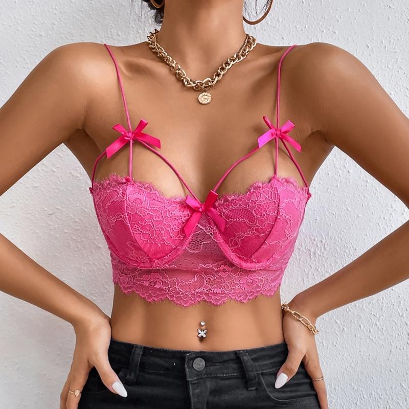 Nová, krajkou zavinutá sexy košilka slim Fit s rybí kostí bez zad