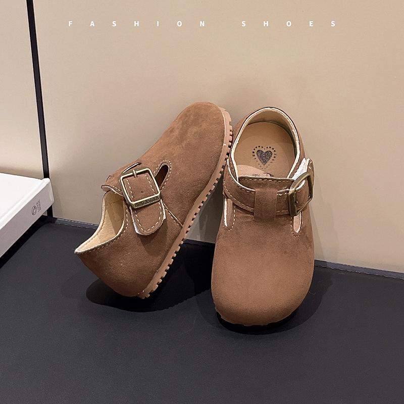 Spring and Autumn Girls' New Soft Sole Comfortable and Fashionable All-match College Style Moccasins