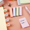 Morandi Color Sticky Notes: Removable, colored memo pads for student and office reminders.