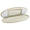 Car Beige Sun Visor Vanity Mirror Cover For BMW R55 R56 R60 2007 2008 2009-2014 Rear Side Glass Scoop Louvers Cover Auto Parts