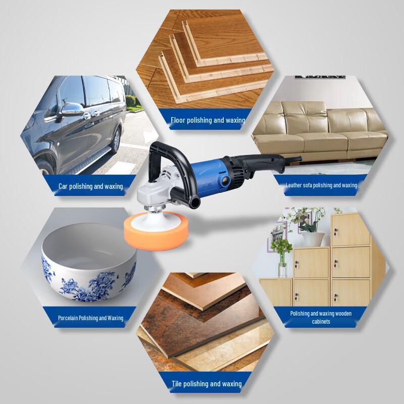 Dongcheng Variable Speed Car Polisher CN plug (adapter included)