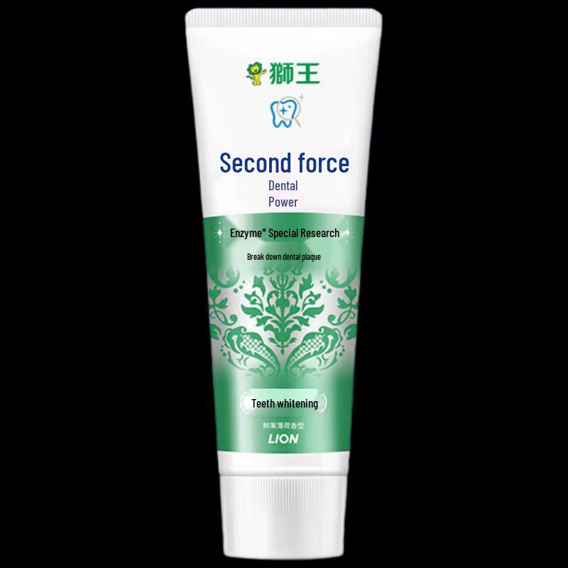 Lion Chirika Enzyme Whitening Toothpaste, Fresh Fruit Mint, 3-Pack