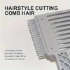 1PC Professional Long Handle Hair Cutting Clipper Comb for Men - Quality Cuts, Oil Head, Caliper, Sideburn Pushing
