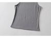 YPFF Trendy European Women's Sleeveless High-Neck Crop Top