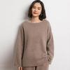 Autumn/Winter 2026 Women's Cashmere One-Shoulder Loose Pullover Sweater