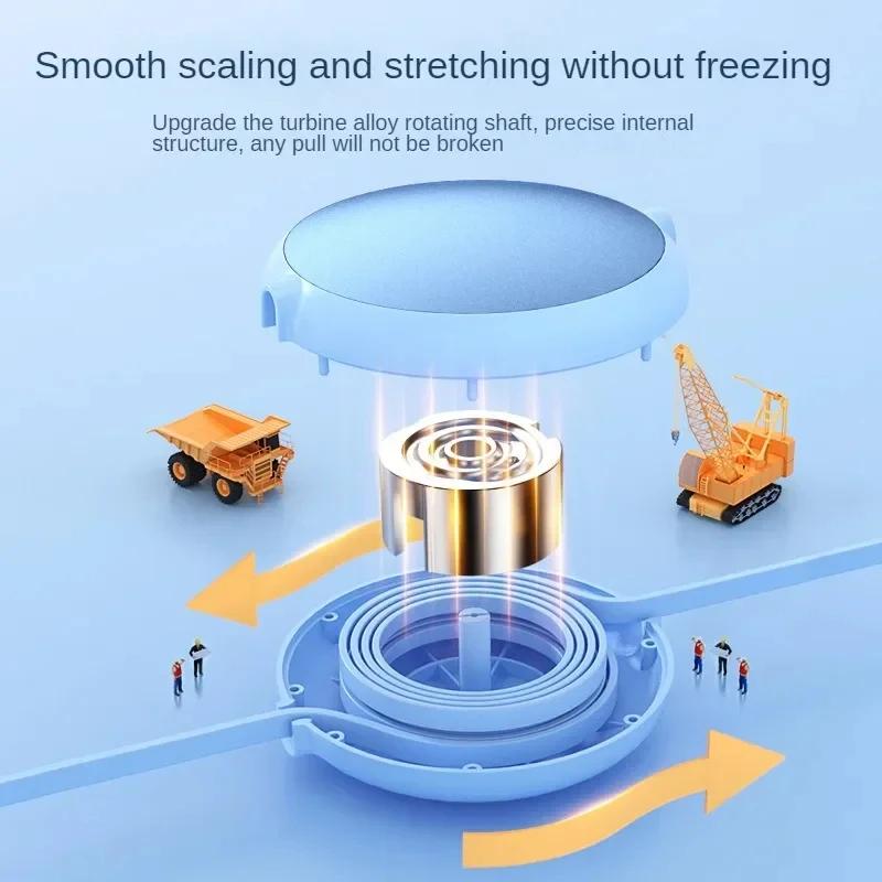 3 in1 Fast USB Cable 6A 100W Data Cable Retractable Portable Charging Line Micro USB Type C Charger Cable For Iphine / Samsung