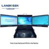 LanBoSen 17.3-inch HD Rackmount Foldable KVM Switch Console