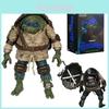 Neca Material Pvc 16.5cm Altura Tartarugas Ninja Leonardo