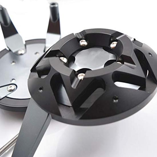 LEDISHUN Engine Cover Engine Slider Engine Guard for Kawasaki Versys 1000 (KLZ1000B) 2015-2022 (Titanium Color)