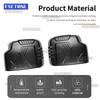 For Suzuki Jimny JB64 JB74 2018 2019 2020 2021 2022 2023 2024 2025 Matte black Car Rearview Mirror Trim Cover LHD RHD ABS 1Pair