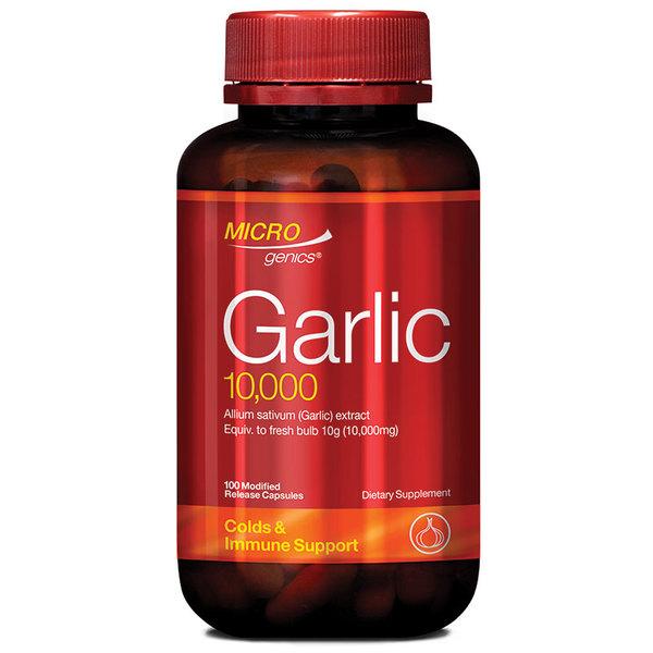Microgenics Garlic 10000 100 Capsules