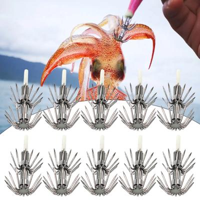 MUQZI Sports Accessory Convenient Squid Jig Double-layers Portable Anti-deformation