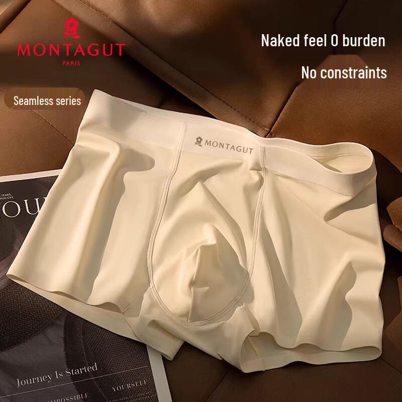 

MONTAGUT Men s Ice Silk Antibacterial Boxer Briefs 3XL