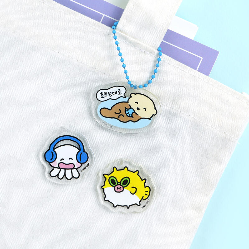 Sea Friends Random Acrylic Keychain 6th Edition (Random Delivery)