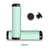 Bicycle Grips Shock Absorber Dead Fly Folding Car Scooter Mountain Bike Grips Hand Sewn Grips PU Leather Retro Accessories