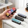 Transparent Mechanical Switch Keyboard 4 Keys Keyboard Fidget Clicker  Home Use