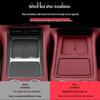 Compatible Wireless Charging Non-slip Silicone Pad & Storage for Huawei AITO M8/M7 Center Console.