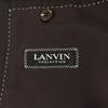 LANVIN LA COLLECTION Made In Japan Stripe Tailored Jacket R50-46 Brown Men's Used