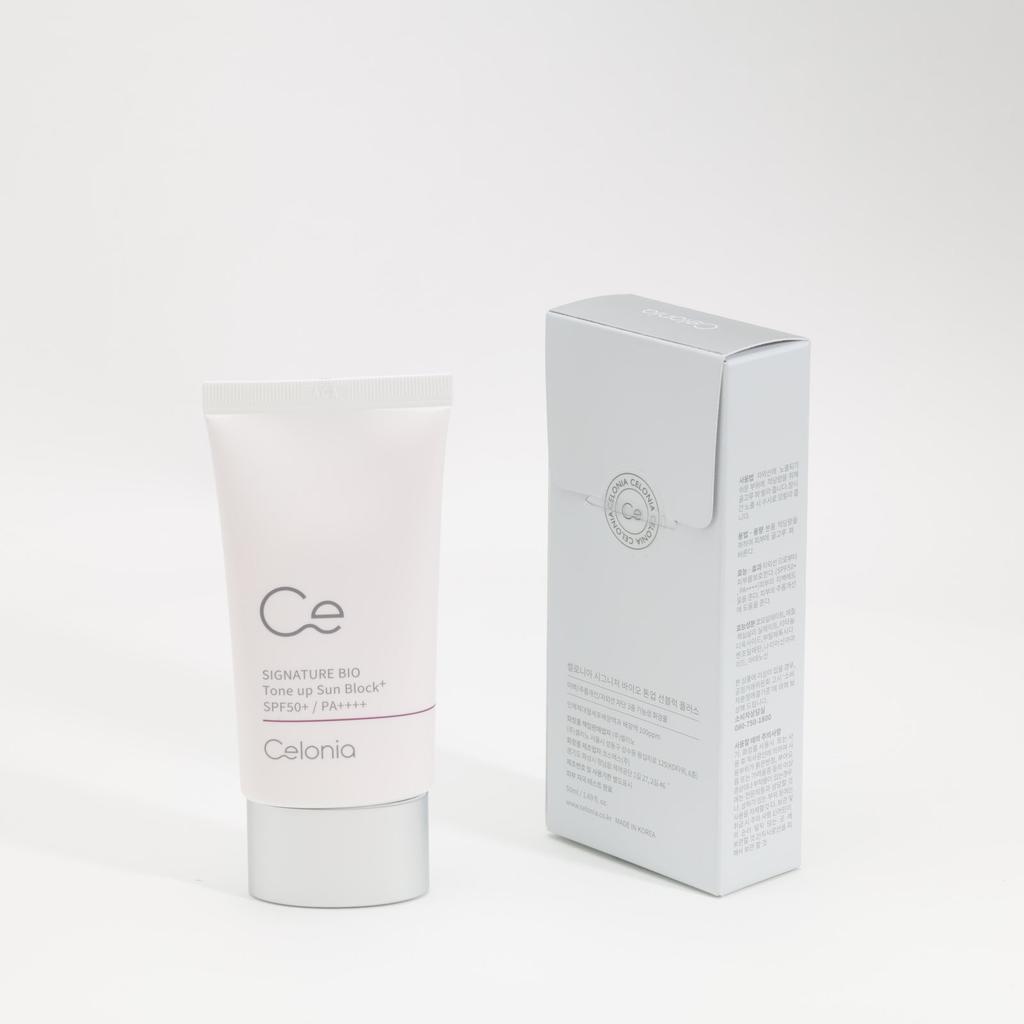CELONIA Signature Bio Tone Up Sun Block SPF50+ PA++++ 50ml