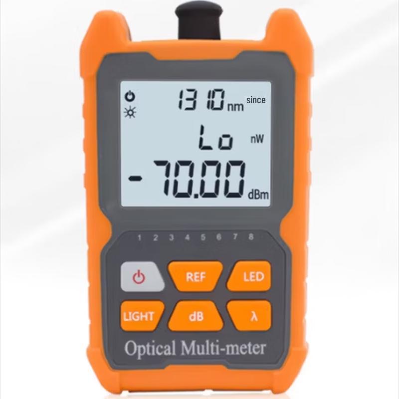 Fiber Optic Power Meter with 30mW VFL & Network Cable Tester