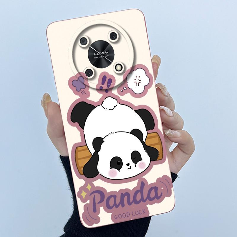 For Huawei Nova Y90 2022 Case Matte Phone Cover Soft TPU Cute Panda Sweet Girls Cats For Huawei NovaY90 CTR-LX1 CTR-LX2 Casing