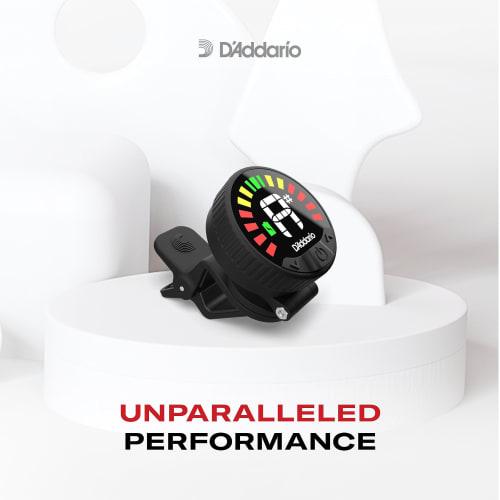 D'Addario Nexxus 360 Rechargeable Headstock Tuner, Chromatic Type, Full-Color Display, PW-CT-26