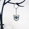 The Rising of the Shield Hero Naofumi Iwatani Schild Schlüsselanhänger Requisit Ausrüstung Cosplay Zubehör Artikel für Fotografie Souvenir Geschenk [Sizuuenn]