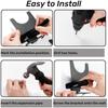 3/2/1 Bay Angle Grinder Holder Angle Grinder Wall Mount Bracket Cord Hanger Storage Rack Power Tools Rack for Cutters Polishers