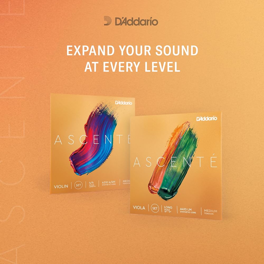 D'Addario Daddario Violin String Ascente Set A310 1/4M Medium Tension [Domestic Genuine]