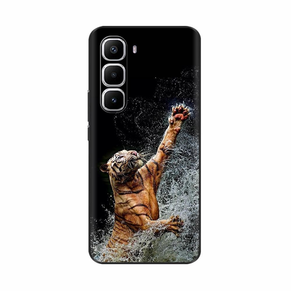 For Infinix Hot 60 Pro Plus Case Popular Love Heart Flower Soft TPU Silicone Back Cover For Infinix Hot 60i Hot60 Pro Phone Case