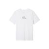 Kurzarm Sportlich Lässig T-Shirt Herren Tops Weiß ct5737-100