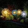 Solar Garden Firework Lights Outdoor Waterproof 8modes Sparklers Solar Lamp For Outside Backyard Yard Pathway Decoration