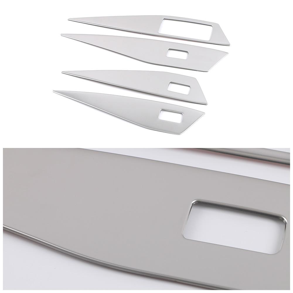 For Volkswagen VW ID.4 ID4 2024 2024 2024 Car Door Armrest Window Glass Lift Switch Button Trim Stainless Steel Refit Sticker