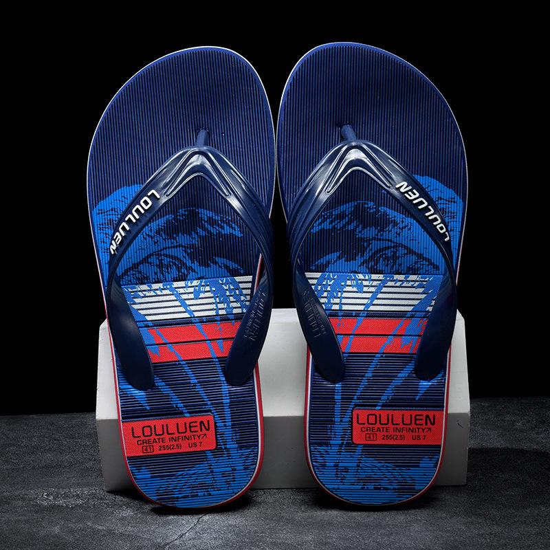 Men's Trendy Non-Slip Flip-Flops for Home and Beach - 2025 Summer Collection