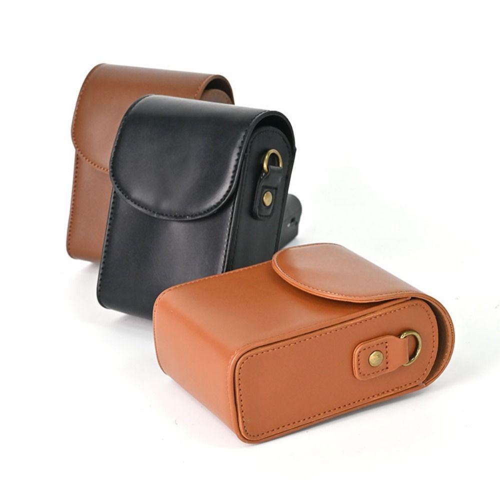 Waterproof Camera Storage Bag PU Leather Camera Case Stylish Camera Bag  for RX100 HX90 HX50 Camera