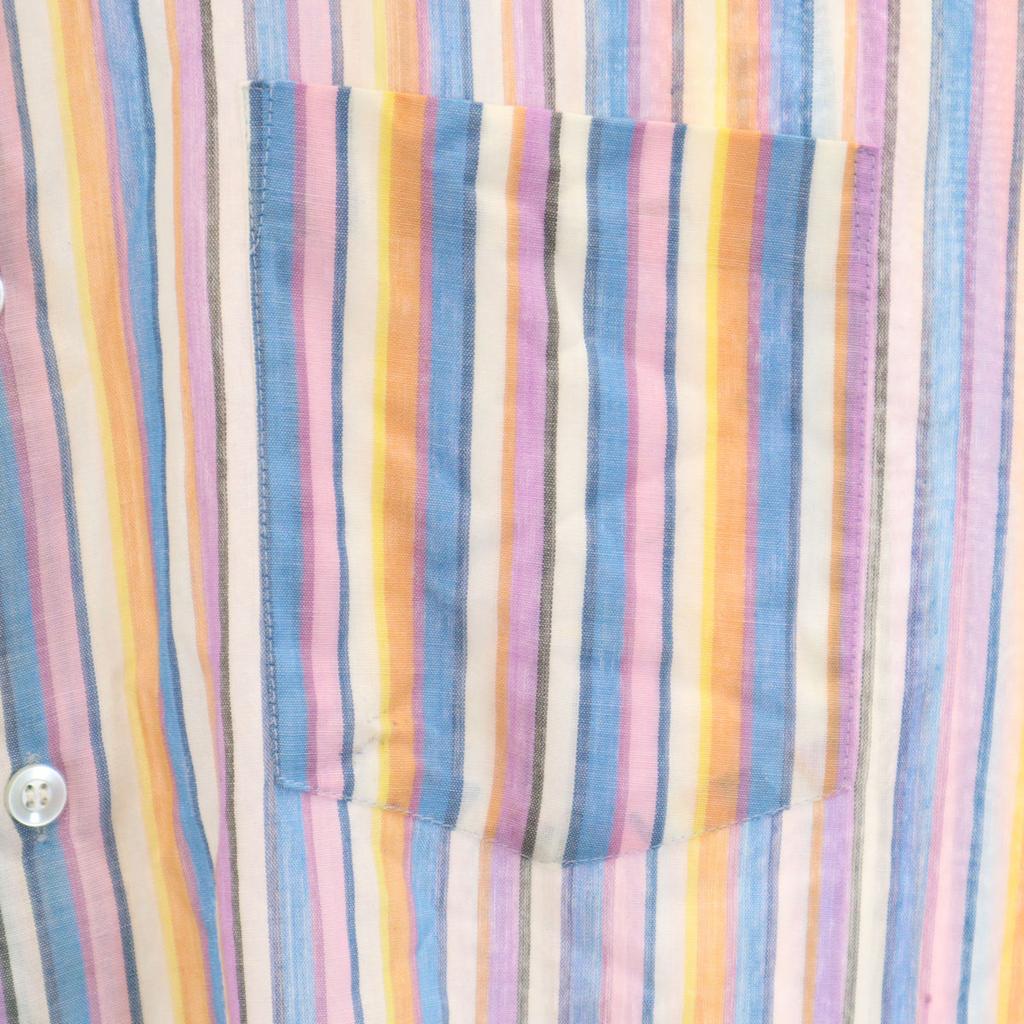 70s vintage Short sleeve shirt Multi permanent press Men's Used