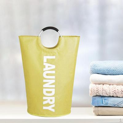 Large Laundry Basket 115L Collapsible Storage Durable Fabric with Handles Bin Dirty Clothes