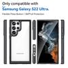 For Cover Samsung Galaxy S22 Ultra Case Samsung S22 Ultra Capas Clear Transparent Colour Fundas Samsung S23 S22 Plus Ultra Cover