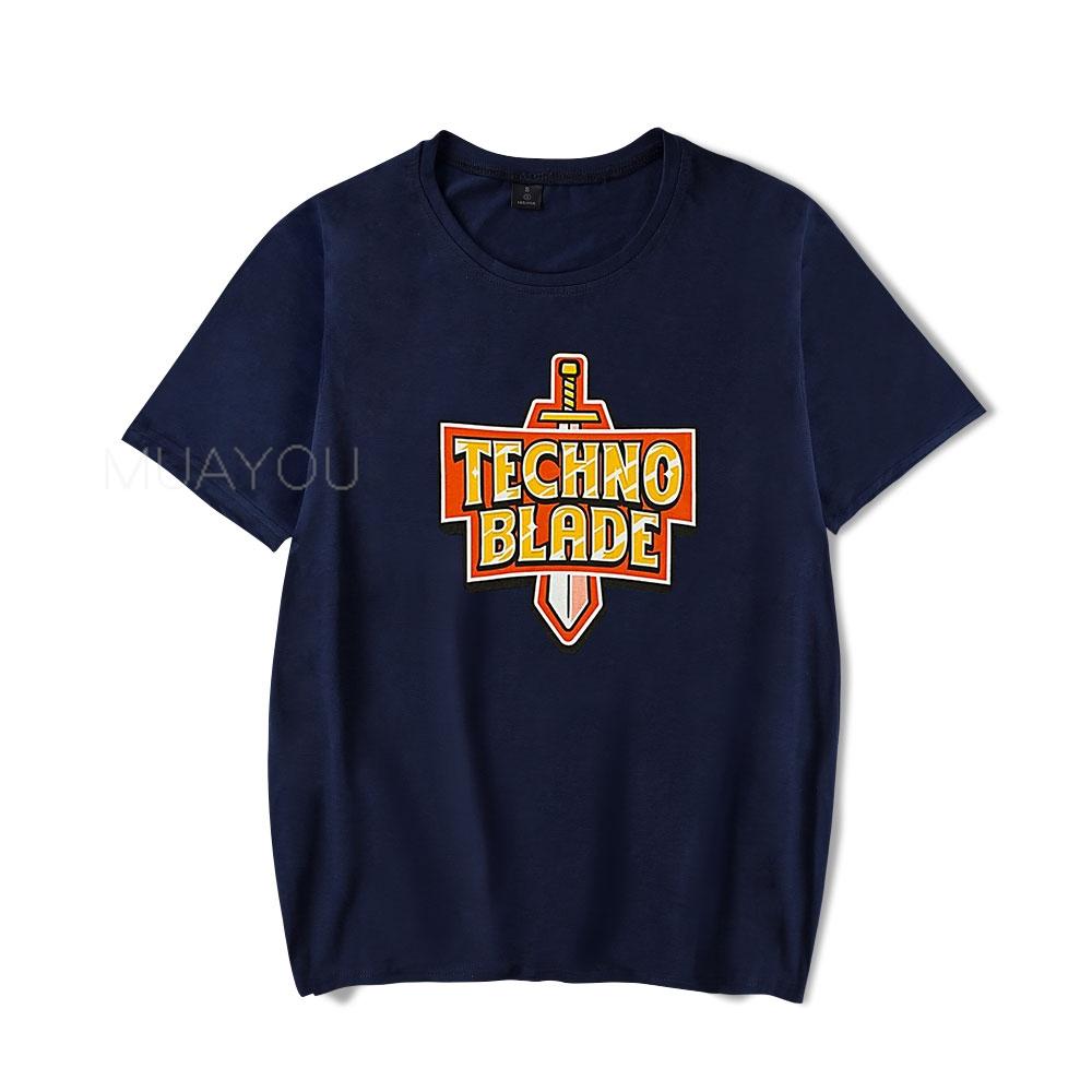 Technoblade Merch Tshirt Hot Sale Summer Tops Short Sleeve Unisex WoUnisex Tshirt Technoblade RIP RIP GOOD GAME Merch Anime Clothes