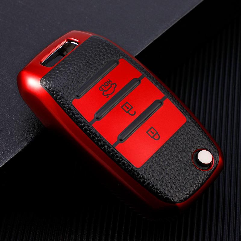 Dongfeng Kia Key Cover: K2, K3, K4, K5, KX3, KX5, Sportage, Cerato, Sorento Car Shell Buckle for Men