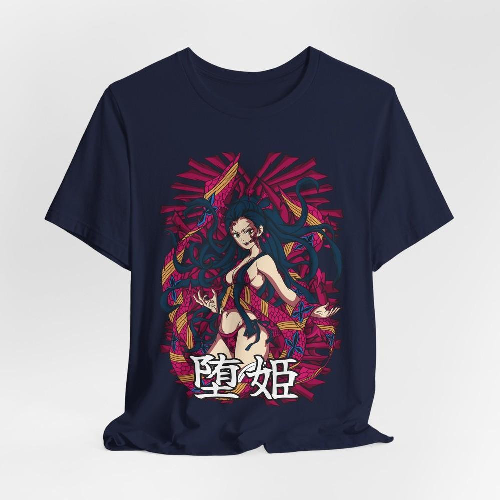 Anime Graphic Tee, Daki T-Shirt for Otaku Fans, Japanese Manga Shirt, Anime