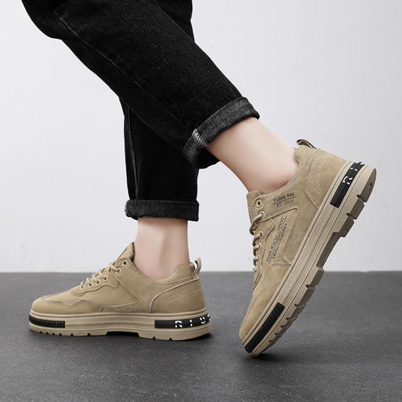 Autumn Men's Shoes, New Breathable Sports Shoes, Men's Anti-slip Sports and Casual Work Shoes