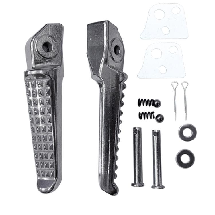 Motorcycle Footpegs Footrests Electric Bike Rear Foot Pedal Rear Pedal 2Pcs 1