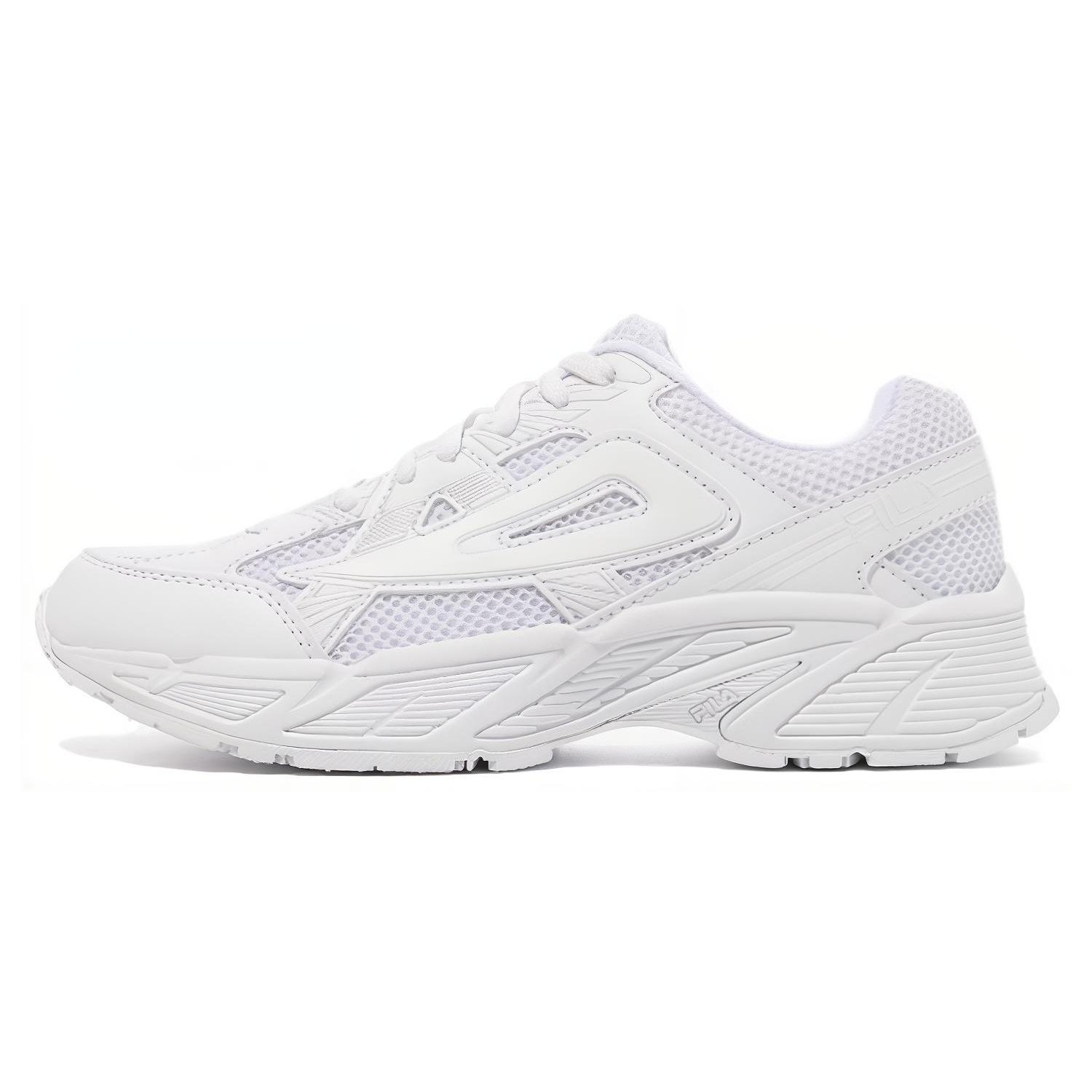 

FILA Artificial Leather Comfortable And Breathable Low top Casual Shoes Unisex Beige 1RM01786F 250
