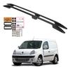 Dachreling RENAULT KANGOO II 2008-2022 L1 KURZ SCHWARZ Massiv Langlebig