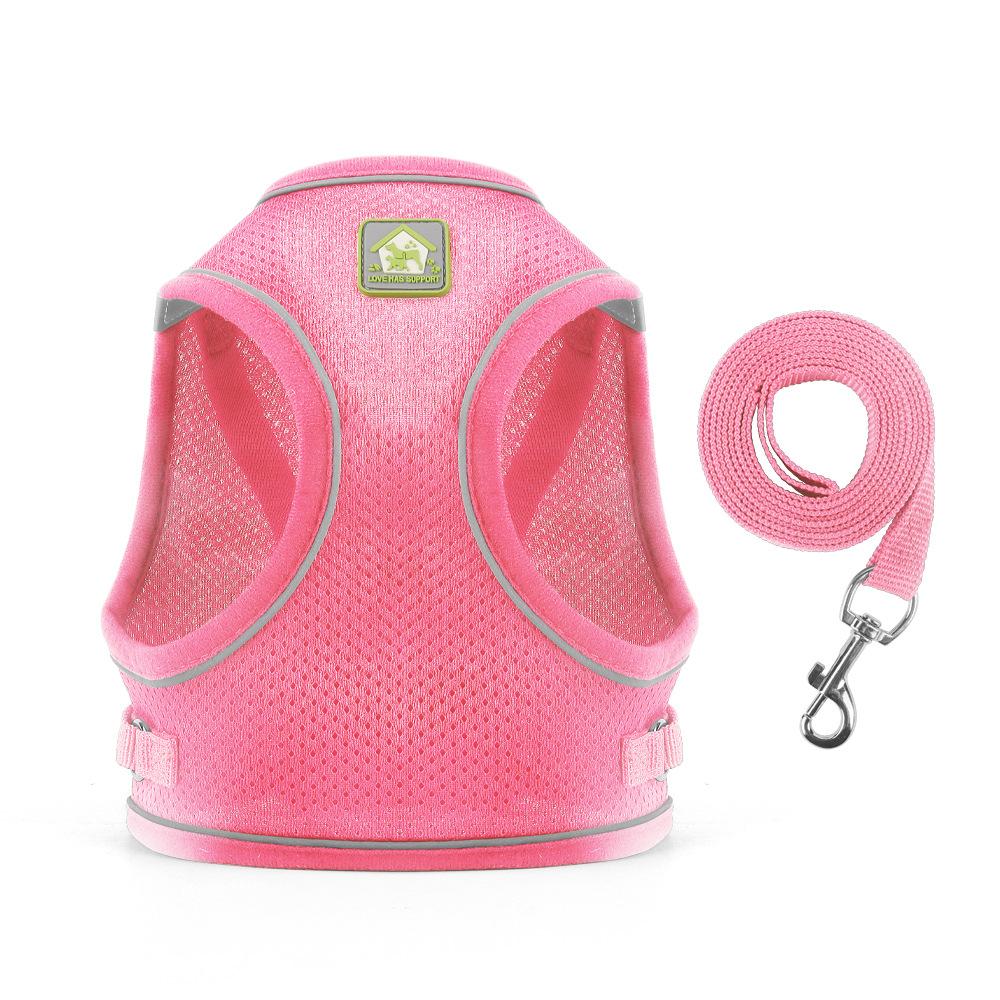 New Pet Chest Strap Vest Dog Leash Reflective Breathable Mesh Dog Leash Pet Supplies