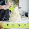 BPA-free dough scraper compatible with professionals and beginners