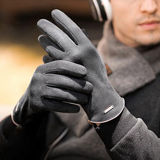 Convenient Running Gloves Anti Slip Tear Resistant Windproof Thermal Lightweight Sports Gloves for Men Women Outdoor Fitness